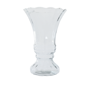 Ref.986 Vaso Gardênia Pequeno Rigado